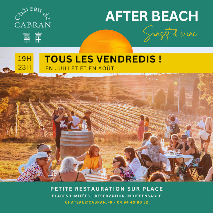 Soirées "After Beach" tous les vendredis !