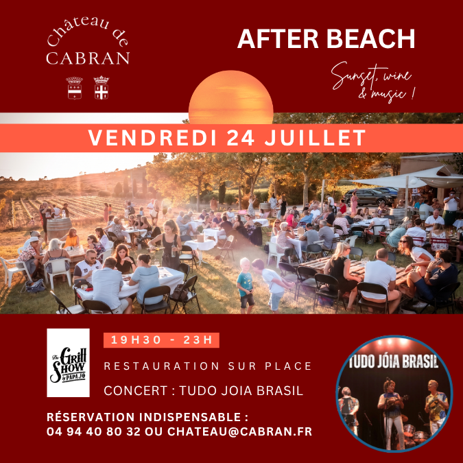 Soirée After Beach du vendredi 24 juillet 