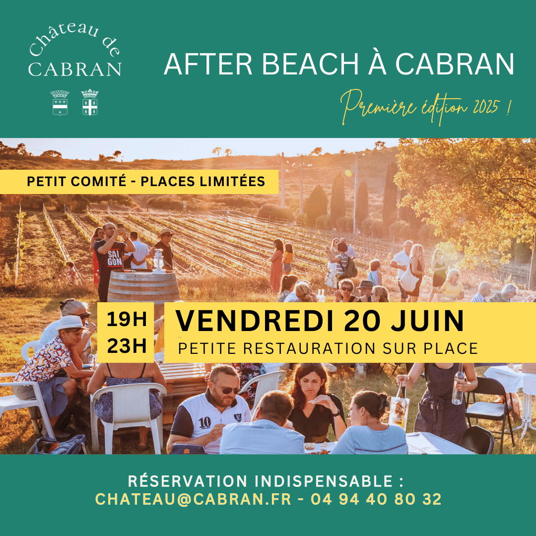 After Beach à Cabran, première édition 2025 ! 