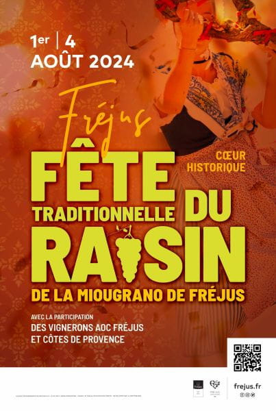 La Fête du raisin de Fréjus : Vive les premiers raisins de l’année !